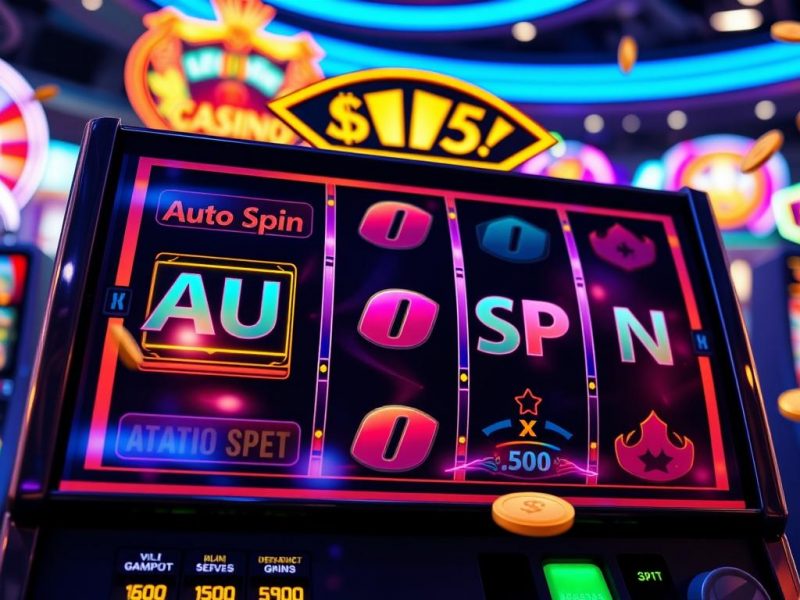 Bandar slot online terpercaya dengan fitur auto spin