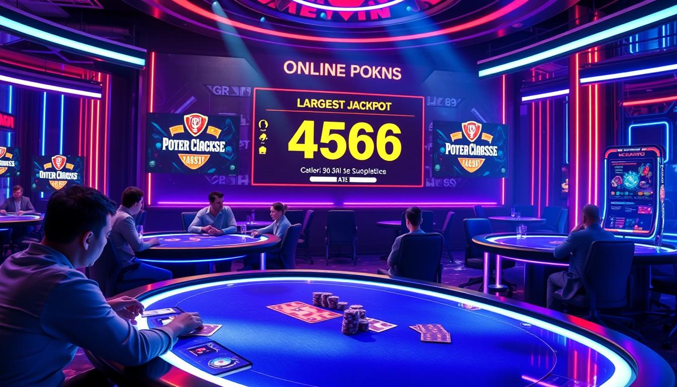 Situs poker online resmi dengan jackpot progresif terbesar