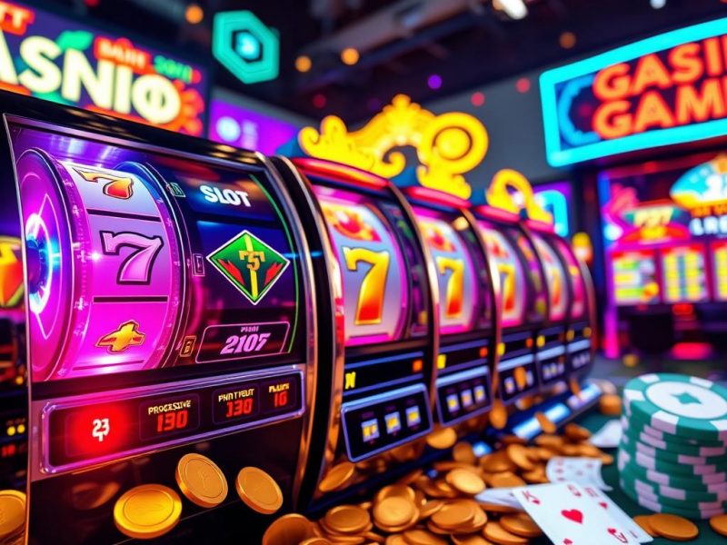 Situs slot jackpot progresif dengan provider terlengkap