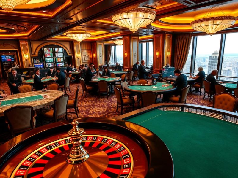 Situs Live Casino Online dengan Meja Taruhan Variatif