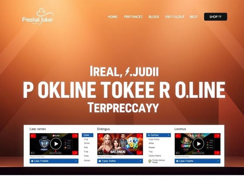 portal judi poker online terpercaya