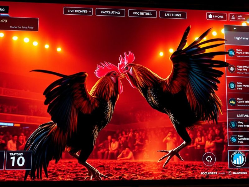 fitur live streaming sabung ayam