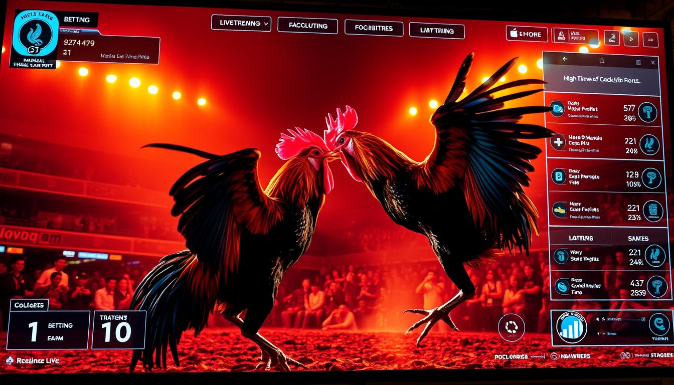fitur live streaming sabung ayam