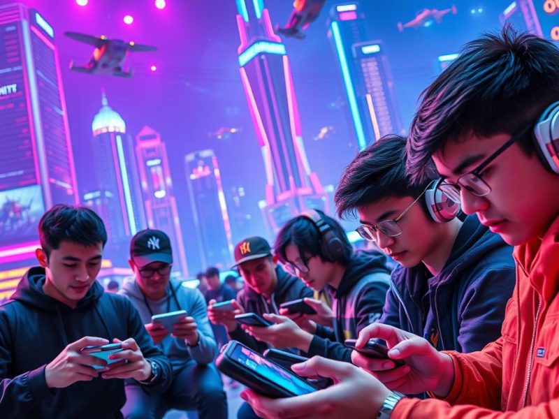 E-sport mobile online
