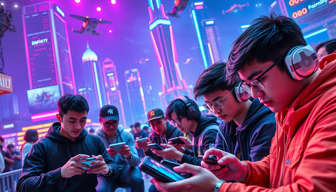 E-sport mobile online